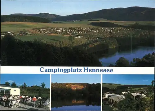 Mielinghausen Campingplatz Hennesee Kat. Meschede