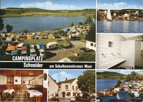 Schalkenmehren Campingplatz Schneider Kat. Schalkenmehren