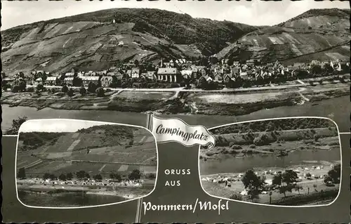 pw17505 Pommern Mosel Campingplatz Kategorie. Pommern Alte Ansichtskarten