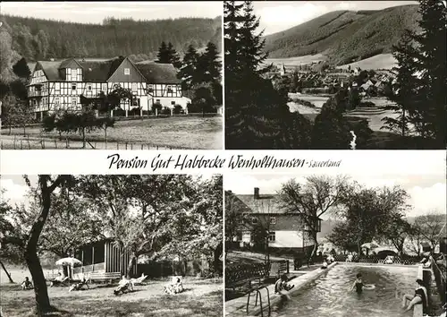 Wenholthausen Pension Habbecke Kat. Eslohe (Sauerland)