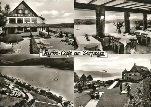 Sorpe Turm-Cafe Sorpesee Kat. Schmallenberg