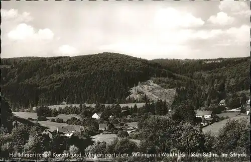 Willingen Sauerland Heilklimatischer Kurort Wintersportplatz / Willingen (Upland) /Waldeck-Frankenberg LKR