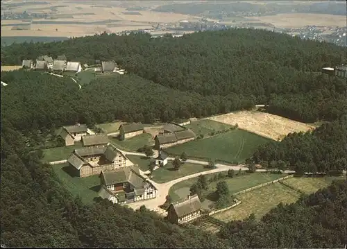 Kommern Rheinisches Freichtlichtmuseum Gielstr. Flugaufnahme Kat. Mechernich