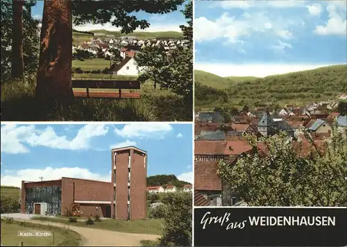 Weidenhausen Gladenbach kath. Kirche Kat. Gladenbach