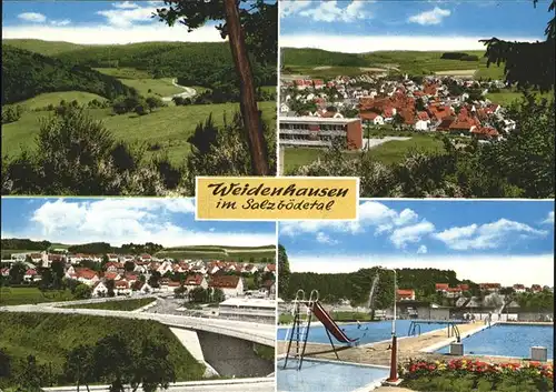 Weidenhausen Gladenbach Freibad Kat. Gladenbach