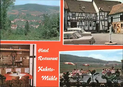 Erdhausen Hotel Restaurant Kuhrts Muehle Kat. Gladenbach
