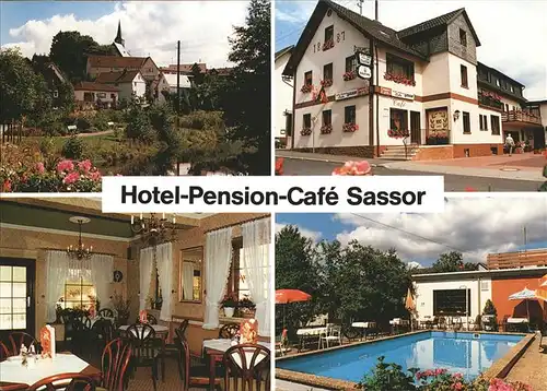 Dodenau Hotel Pension Cafe Sassor Kat. Battenberg (Eder)