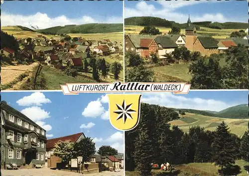 Rattlar Wappen Luftkurort Kat. Willingen (Upland)