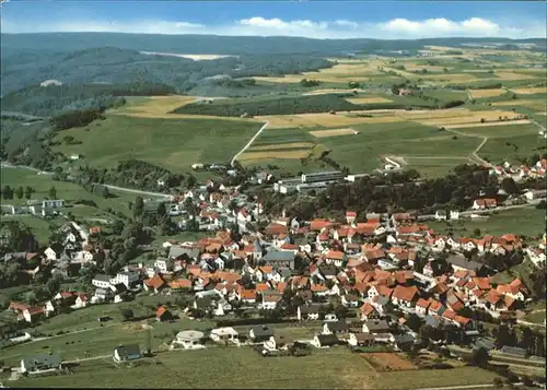 Diemelsee Adorf Ferienland Waldeck Flugaufnahme Kat. Diemelsee