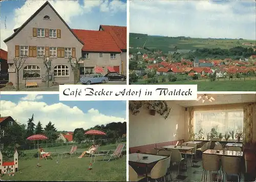 Adorf Waldeck Cafe Becker  Kat. Diemelsee