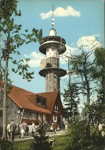 Kreuztal Westfalen Kindelsberg Aussichtsturm Berggasthof / Kreuztal /Siegen-Wittgenstein LKR