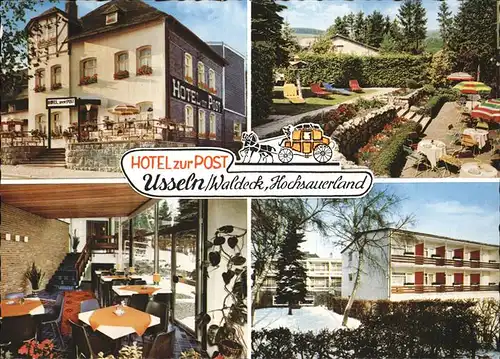 Usseln Hotel Zur Post Hochsauerland Kat. Willingen (Upland)