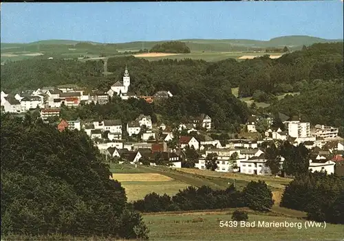 Bad Marienberg Gesamtansicht Kat. Bad Marienberg (Westerwald)