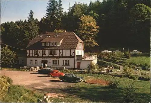 Fohlenplacken Waldhotel Alte Muehle Kat. Holzminden