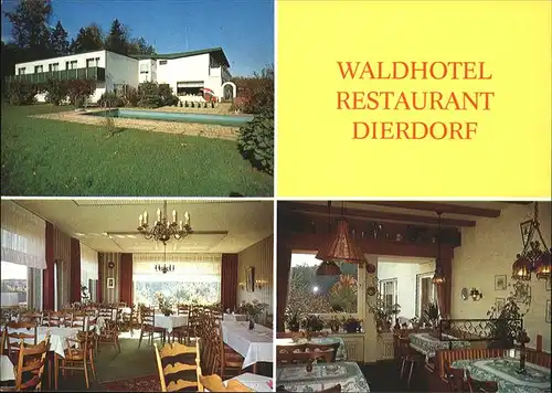 Dierdorf Waldhotel Kat. Dierdorf