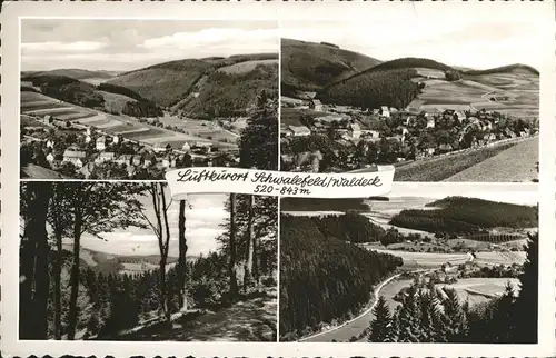 Schwalefeld Panorama Kat. Willingen (Upland)