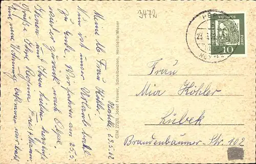 pw19263 Herstelle Weser Weser Erholungsheim Wesertal Dampfschiff Kategorie. Beverungen Alte Ansichtskarten