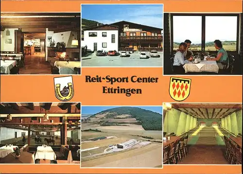 Ettringen Eifel Reit Sport Center Wappen Flugaufnahme Kat. Ettringen