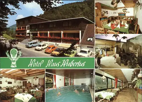 Riedener Muehlen Hotel Haus Hubertus Hirsch Schwimmbad Kat. Rieden