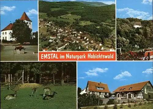 Emstal Rehe Naturpark Habichtswald Heilquellen Kat. Kloster Lehnin