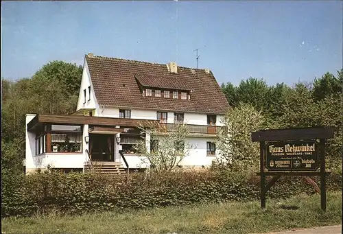 Hardehausen Eggegebirge Klappkarte Kat. Warburg