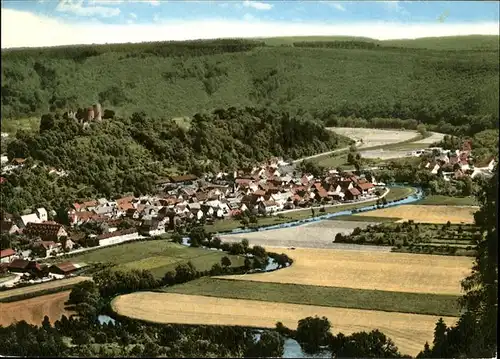 Helmarshausen Rheinhardswald Flugaufnahme Kat. Bad Karlshafen