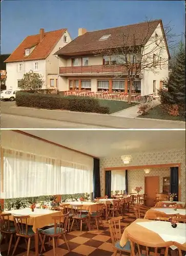 Reinhardshagen Pension Cafe Haus Doerhage Kat. Reinhardshagen