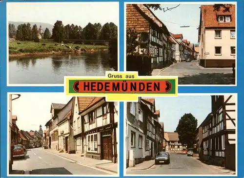 Hedemuenden Stadt Hann Muenden Kat. Hann. Muenden