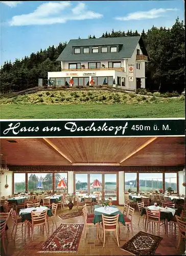 Dachsenhausen Haus am Dachskopf Restaurant Kat. Dachsenhausen