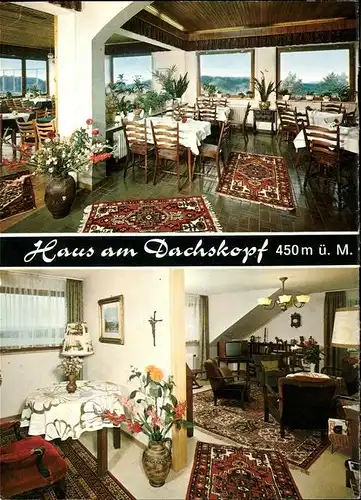 Dachsenhausen Haus am Dachsenkopf Landkarte Kat. Dachsenhausen