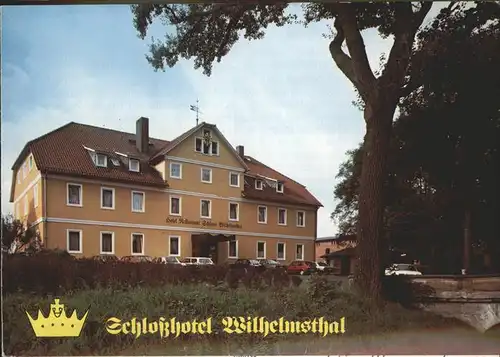 Wilhelmsthal Schlosshotel Aufklappkarte Kat. Wilhelmsthal