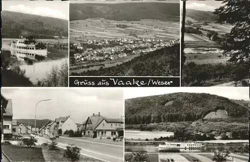 Vaake Dampfschiff Kat. Reinhardshagen