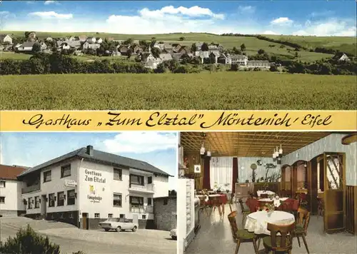 Moentenich Gasthaus Zum Elztal Kat. Moentenich