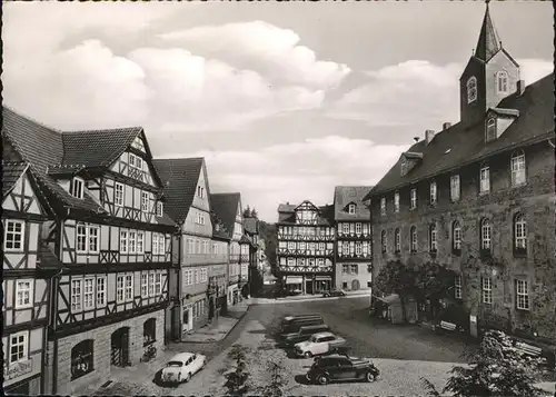 Spangenberg Hessen Marktplatz Kat. Spangenberg