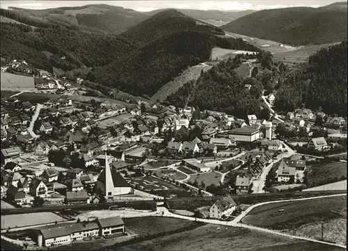 Willingen Sauerland Flugaufnahme / Willingen (Upland) /Waldeck-Frankenberg LKR