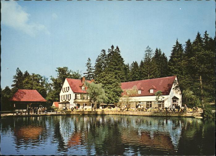 4934 HORN BAD MEINBERG LEOPOLDSTAL, Waldhotel Silbermühle Nr