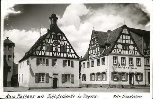 Engers Rathaus Schlossschenke Kat. Neuwied
