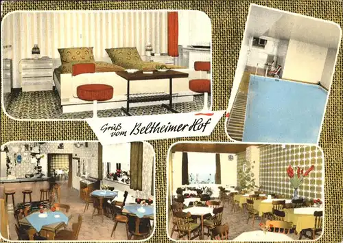 Beltheim Beltheimer Hof Restaurant Kat. Beltheim