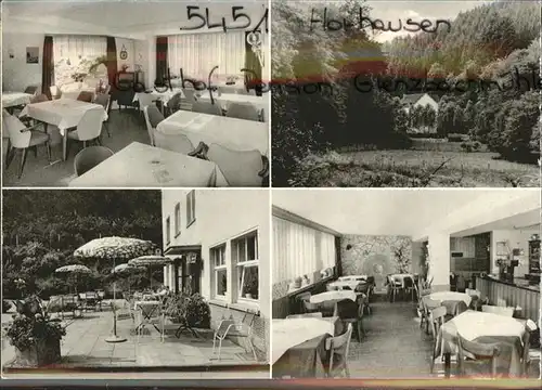 Horhausen Westerwald Gasthof Pension Grenubachmuehle Klappkarte Kat. Horhausen (Westerwald)