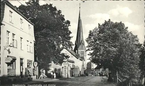 Brackwede Westfalen Kirche Hauptstr. Kat. Bielefeld