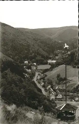 Oberzorge Blick vom Pferdchen auf Oberzorge Kat. Zorge