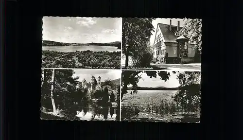 Niedermendig Koblenz Laachersee Naturfreundehaus Benediktinerabtei Maria Laach Kat. Mendig