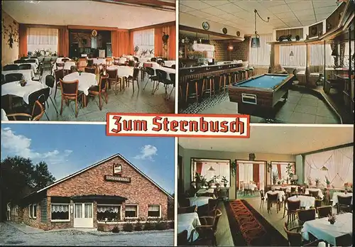 Olfen Westfalen Restaurant Zum Sternbusch / Olfen /Coesfeld LKR