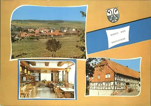 Barterode Gasthaus Zum alten Krug Kat. Adelebsen