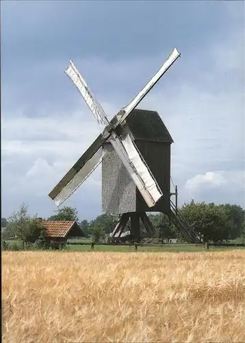 Wehe Luebbecke Westfalen Bockwindmuehle Kat. Rahden