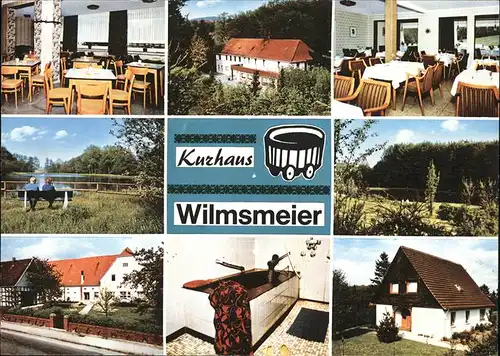 Bad Randringhausen Kurhaus Wilmsmeier Weiher Kat. Buende