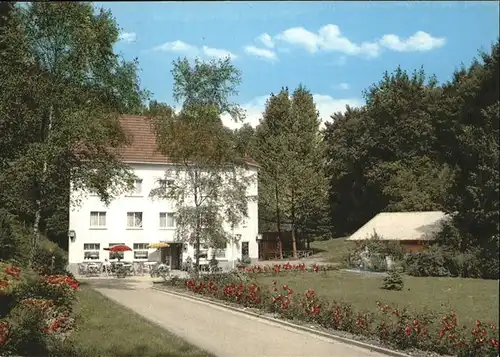 Horhausen Westerwald Cafe Pension Grenzbach Muehle Kat. Horhausen (Westerwald)