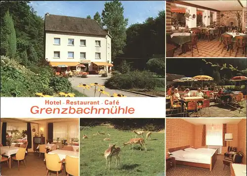 Horhausen Westerwald Hotel Restaurant Cafe Grenzbachmuehle Wildpark Kat. Horhausen (Westerwald)