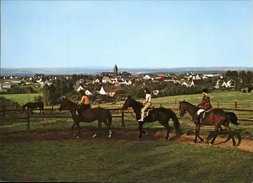 Horhausen Westerwald Waldhotel St. Georg Ponyreiten Kutschfahrten Ausritte Kat. Horhausen (Westerwald)