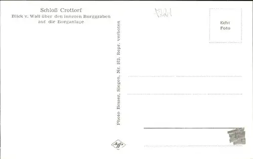 Siegen Westfalen Schloss Crottorf / Siegen /Siegen-Wittgenstein LKR